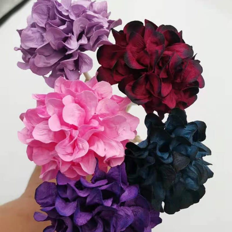 Fleurs artificielles colorées de papier de diffuseur pour le parfum à la maison accessoire 