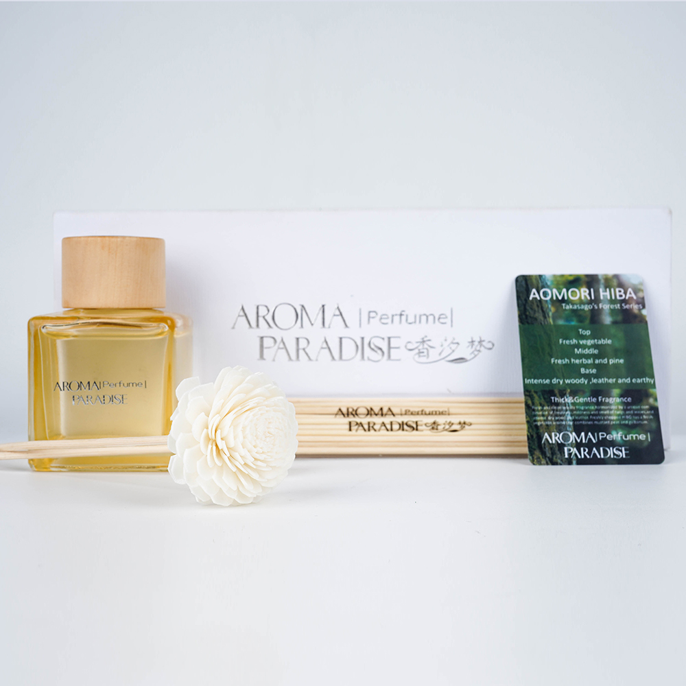 Vente chaude Aroma Essenrial Huile Diffuseur Chambre Parfum Diffuseur Rotin Bâtons Diffuseur Cadeau Ensemble