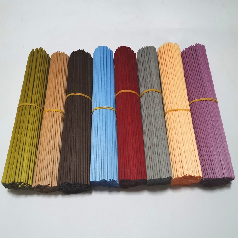 2mm-10mm Multi-Colors Aroma Reed Diffuseur Synthétique Bâtons de Fibres Colorées pour Désodorisant