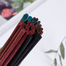 Certificat FSC coloré des bâtons de rotin de diffuseur rose rose multicolore pour l'aromathérapie domestique
