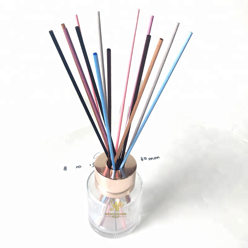 2mm-10mm Multi-Colors Aroma Reed Diffuseur Synthétique Bâtons de Fibres Colorées pour Désodorisant