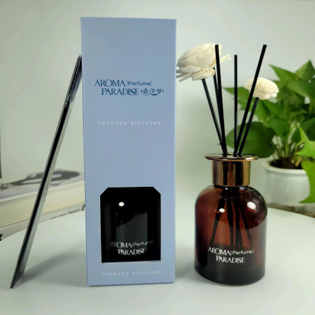 Ensemble de diffuseur de roseaux transfrontalier pour maison et hôtel, Kit d'huile essentielle de parfum de désodorisant de longue durée