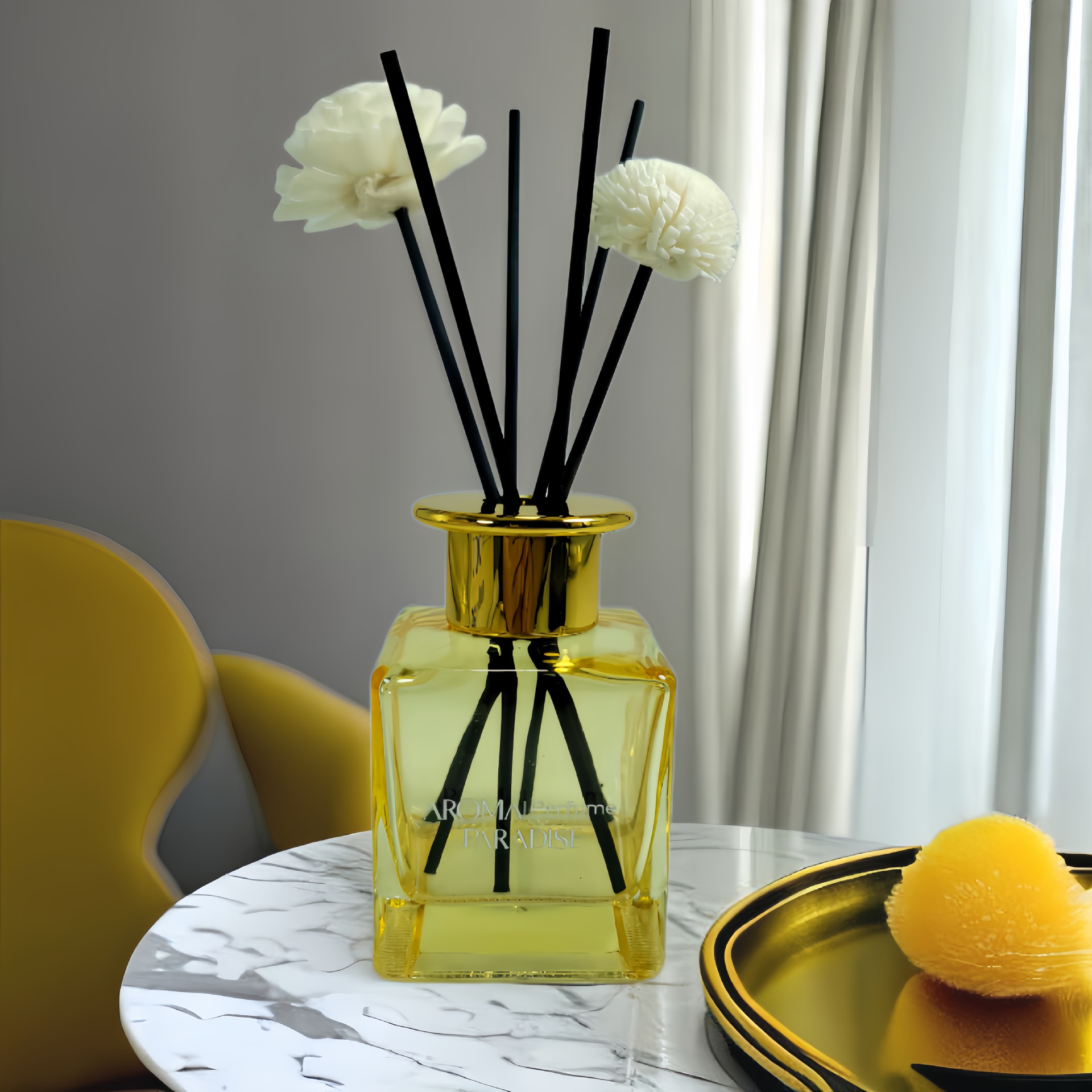Ensemble de diffuseur de roseaux transfrontalier pour maison et hôtel, Kit d'huile essentielle de parfum de désodorisant de longue durée