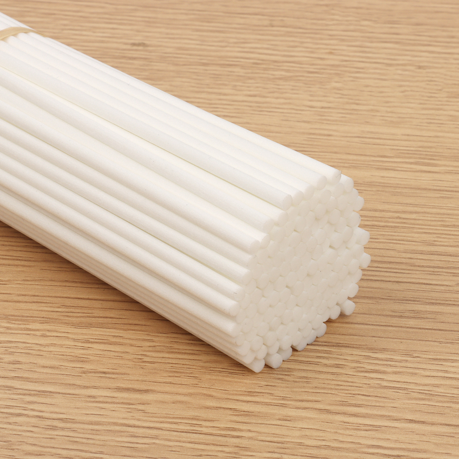Source Factory Bâtons de diffuseur de parfum de couleur blanc noir, bâtons de volatilisation de fibres de diffuseur de roseaux, bâtons de coton absorbant le parfum